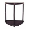 Ore International Ore International H-14A Crescent End Table - Cherry -26 H-14A